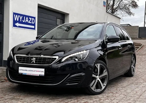 samochody osobowe Peugeot 308 cena 61700 przebieg: 99106, rok produkcji 2015 z Chojnice